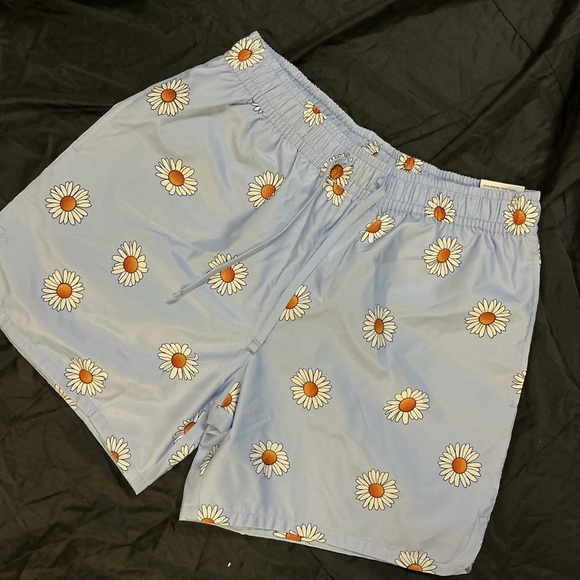 Nike Other - Nike Light Blue Floral Shorts
